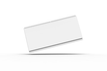 Floating of Desk Calendar Transparent Background