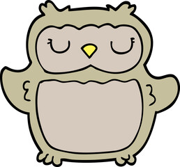 cartoon owl