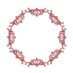 frames in vintage style with elements of ornament, art, pattern, background, texture