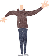 cartoon male gesturing body (mix and match cartoons or add own photo)