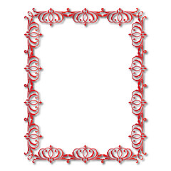 frames in vintage style with elements of ornament, art, pattern, background, texture