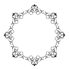 frames in vintage style with elements of ornament, art, pattern, background, texture