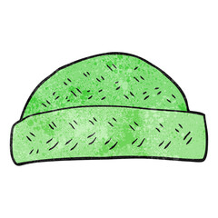 textured cartoon hat