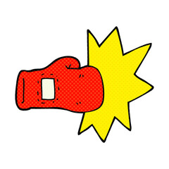 cartoon boxing glove