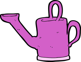 watering can cartoon