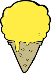 cartoon ice cream