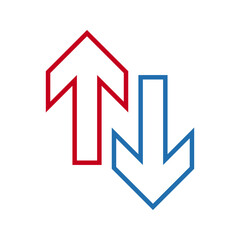 Exchange icon. sign for mobile concept and web design. vector illustration