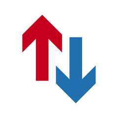 Exchange icon. sign for mobile concept and web design. vector illustration