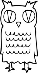 cartoon owl