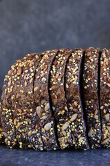 Illustration of French bread from a bakery.