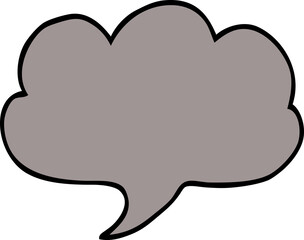 cartoon doodle expression bubble