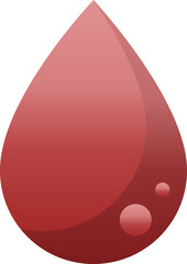 blood drop graphic icon