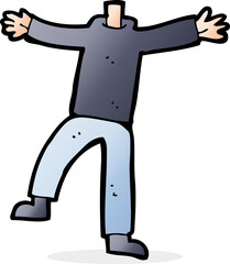 cartoon male gesturing body (mix and match cartoons or add own photo)