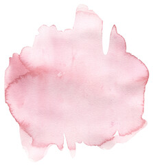 Watercolor pink color Backgrounds Clipart, Brush strokes illustration, Pastel red spots, delicate Splash background Clip art, light pink Drops, Design elements, Paint splatter