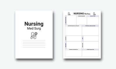 Nursing Med Surg Blank kdp interior