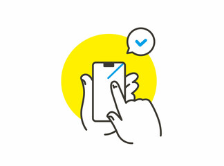 スマホ決済 イラスト イメージ素材