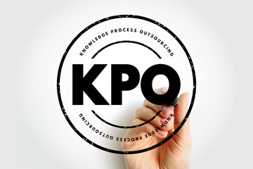 KPO Knowledge Process Outsourcing - information-related business activities and integral part of a...