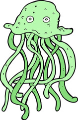 cartoon octopus