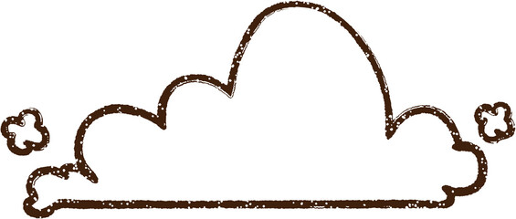 Fototapeta premium Cloud Charcoal Drawing