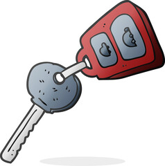 cartoon key