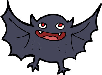 cartoon vampire bat