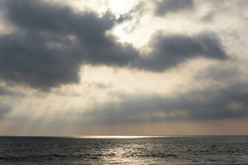 inspiration sundown seascape.