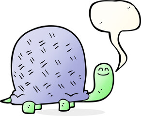 speech bubble cartoon turtle