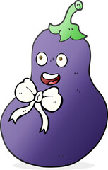 cartoon eggplant