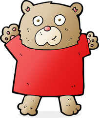 cartoon cute teddy bear