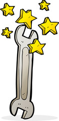 cartoon spanner