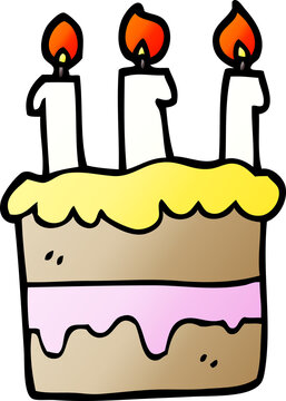 Birthday cake, cartoon birthday cake, dessert, happy birthday png | PNGWing