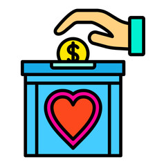 Help Filled Line Icon