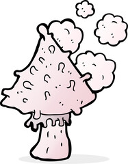 cartoon mushroom