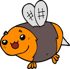 funny cartoon bee