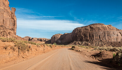 Fototapeta na wymiar Monument Valley, Arizona, USA