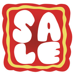 sale text tag design label sticker
