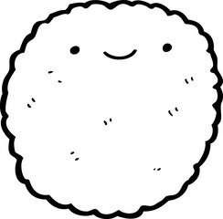 cartoon biscuit