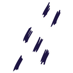 Doodle Squiggle Hand Drawn. Swash Brush Decorative Strokes. Underline, Emphasis, Scribble