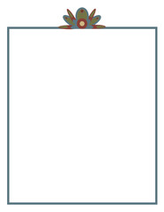 Southwest style border.