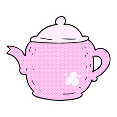 cartoon teapot