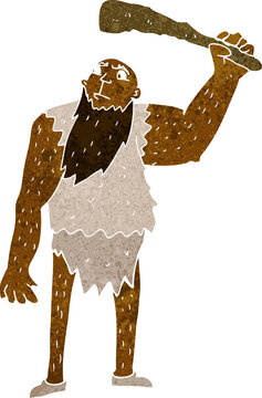 recommend clip art: cartoon neanderthal