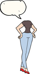 speech bubble cartoon headless body (add own photographs)
