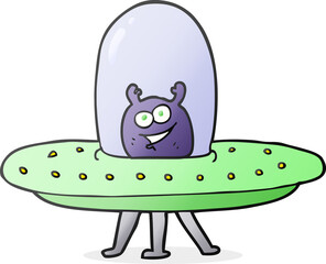 cartoon space alien