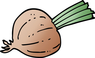 cartoon doodle old onion