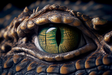 reptile eyes close up