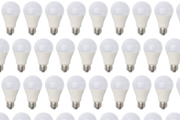 Led light bulb pattern. Lots of LED lights
