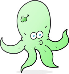 cartoon octopus
