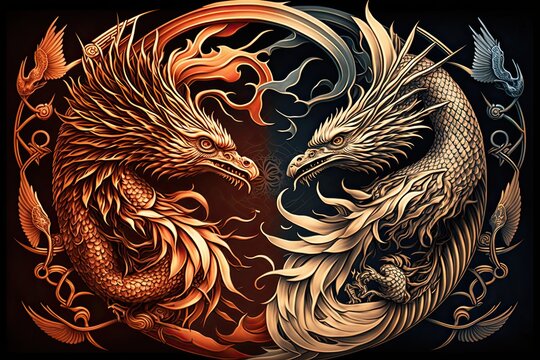 dragon and phoenix Generative Ai