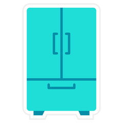 Refrigerator Sticker Icon