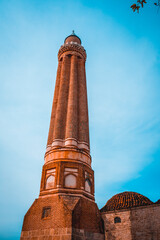 Yivli Minare Mosque in Antalya. Turkey